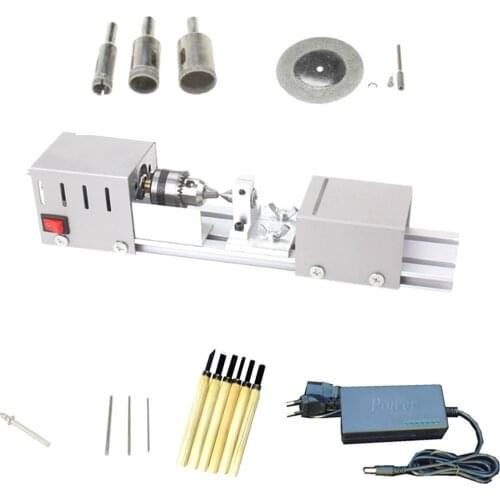 L-01 Standard Wood Mini Lathe Machine Polisher Table Saw Cutting Diamond Disc Portable Table Saw