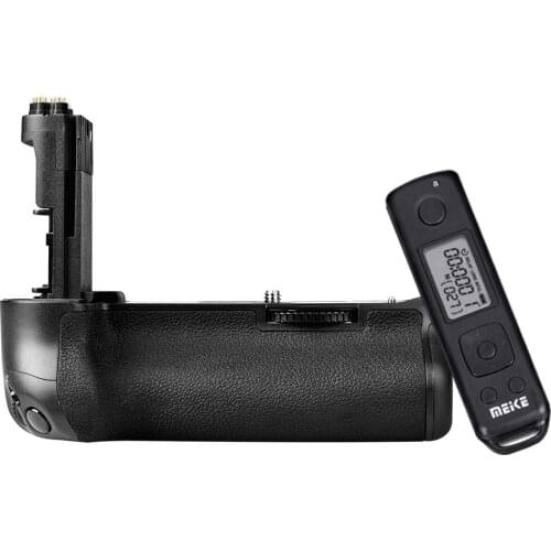 Meike MK-7DII Pro Vertical Battery Grip Holder for Canon EOS 7D2 7D Mark II DSLR Cameras as BG-E16 with Wireless Remote Control