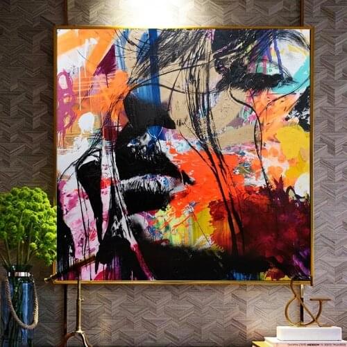 Nielly Francoise Portrait Oil Painting Abstract Face Canvas Painting Posters And Prints Wall Art Pictures For Home Decor Cuadros