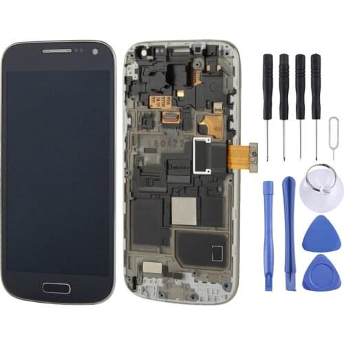 Original LCD Display + Touch Panel with Frame for Galaxy S IV mini / i9195 / i9192 / i9190