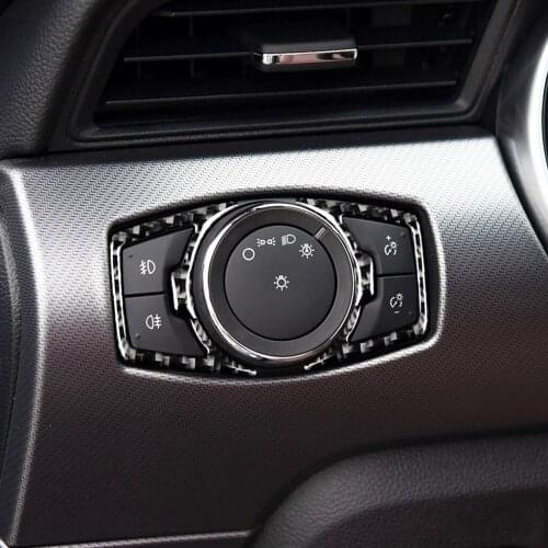 It Is Suitable For Mustang The Carbon Fiber Interior accessories Headlamp Mustang (2015-2020)