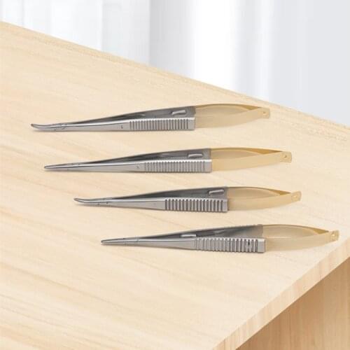 Dental Mathieu Needle Holder Pliers Stainless Steel Forceps Orthodontic Tweezer Dentist Surgical Instrument Equipment