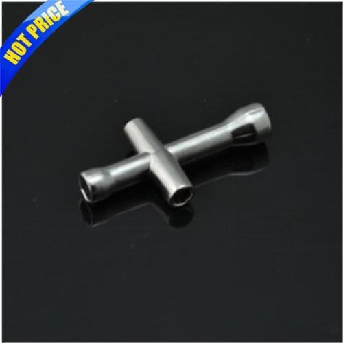 M2/M2.5/M3/M4 Cross Wrenches Maintenance Tools Sleeve Rc Hsp HSP 94123 Cross Wrenches Maintenance Tools Sleeve Silver HEX