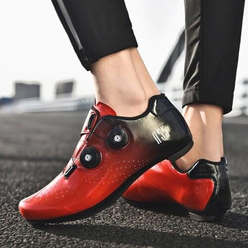 Cycling Shoes Self-locking Sneakers Man Mountain Bike Shoes SPD Cleats Road Bicycle Shoes Sports woman Training Cycle Sneakers