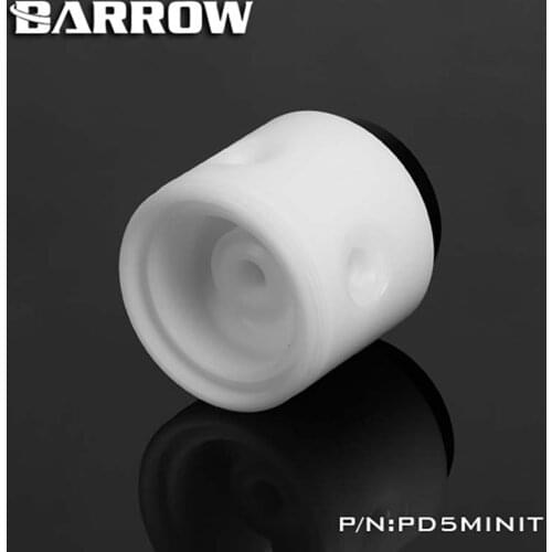 Barrow PC water cooling Pump cover D5/SPG40A black white MINI integrated kit PD5MINIT