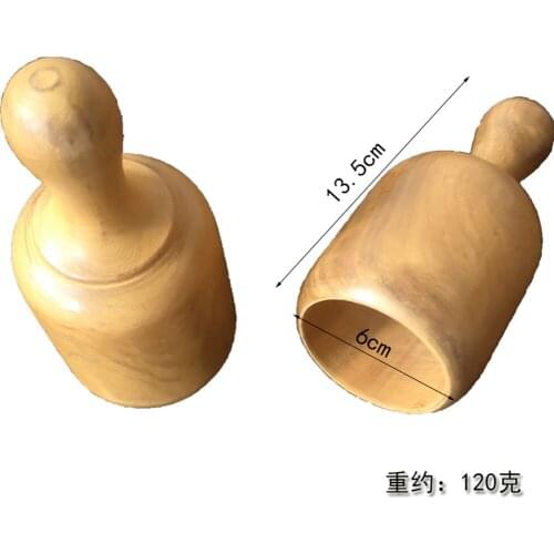 1p Chinese Fragrant Wood Cups Vacuum Cupping Cup Cellulite Suction Cup Therapy Back Body Anti-cellulite Massage Health Care Tool
