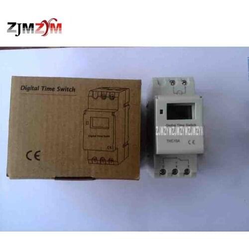 20pcs High-quality THC15A Microcomputer Control Switch Timer Programmable Timer Time Switch Time Relay 220V/50-60Hz Hot Selling