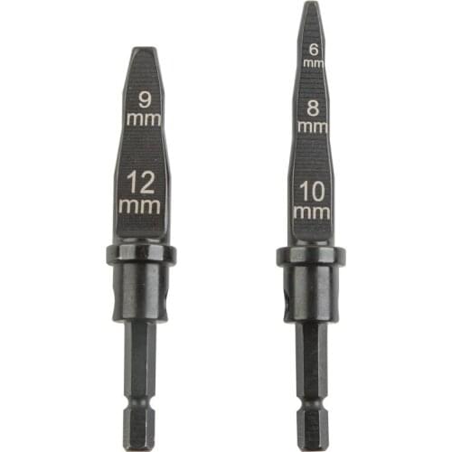 5pcs pipe expander 6-piece metric and inch pipe expander hexagonal handle air conditioner copper pipe reamer