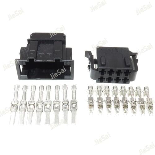 8 Pin 3.5mm 191972734 191972724 Female Male Auto Electric Plug Car Connector 191 972 734 191 972 724 For VW