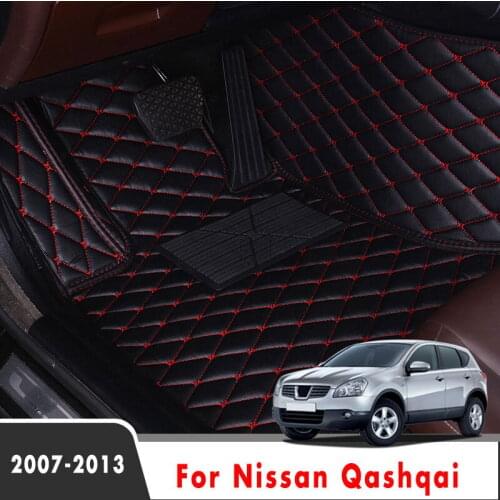 Car Floor Mats For Nissan Qashqai J10 2013 2012 2011 2010 2009 2008 2007 Decoration Auto Interior Styling Custom Waterproof Rugs