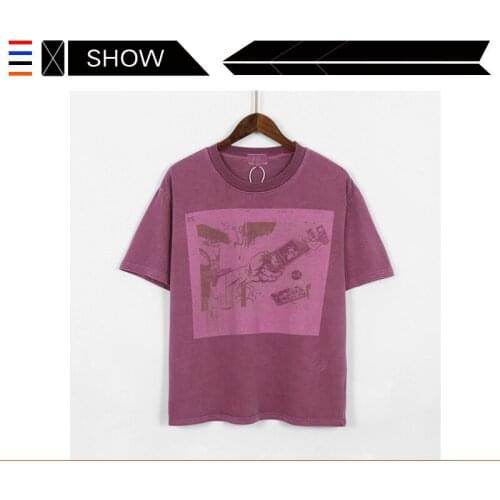 Chao brand CAV empt short sleeve T-shirt cavemptc. E 20ss batik red mobile phone printing short sleeve