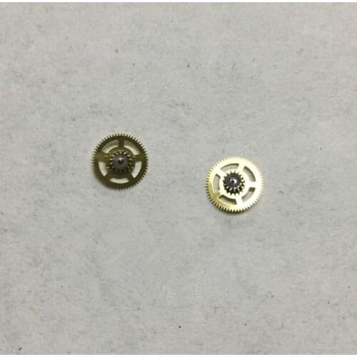 Watch movement accessories original 9015 movement accessories 9015 center wheel two wheel mechanical movement parts single price