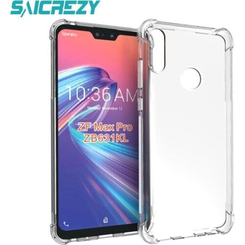 For Asus Zenfone ZB601KL ZB602KL ZS670KL ZS671KL ZC520TL ZC550KL ZB633KL ZB631KL Case Soft Transparent Airbag Shockproof Cover