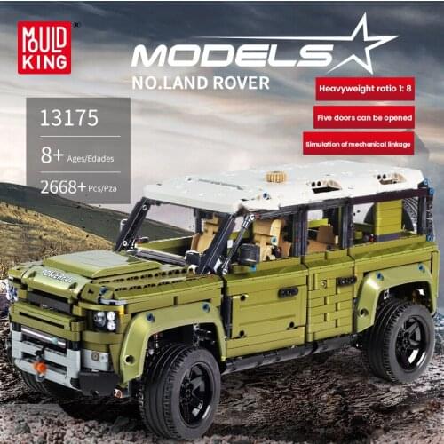 Kids Educational DIY Toys MOC High-Tech Off-road Vehicle Car Model Building Blocks Assembly Bricks Christmas Gifts for Child