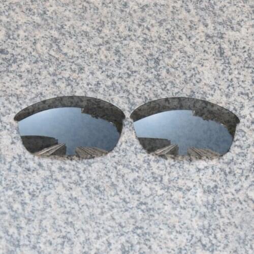 E.O.S Polarized Enhanced Replacement Lenses for Oakley Flak Jacket Sunglasses - Grey Photochromic Polarized