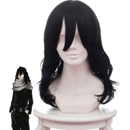 Boku no Hero Academia Eraser Head Shota Cosplay Aizawa Hair My Hero Academia Cosplay Headwear