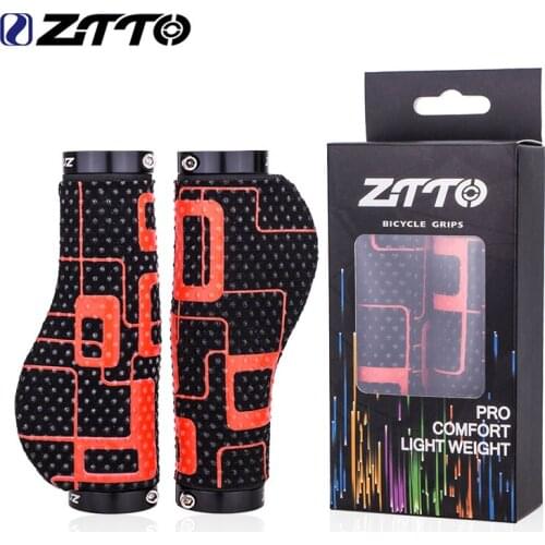 Mountain Road Cycling Bike Bicycle MTB Handlebar Cover Grips Anti-slip Handle Grip Lock Bar End red grips