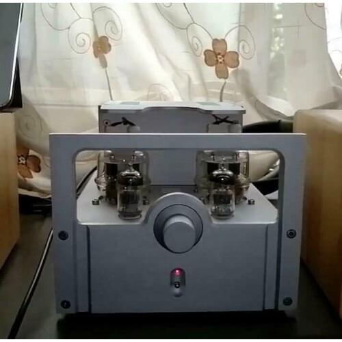 Hifi A-100 Stereo FU32 Tube Power Amplifier 10W+10W Class A Desktop Amp L21-2