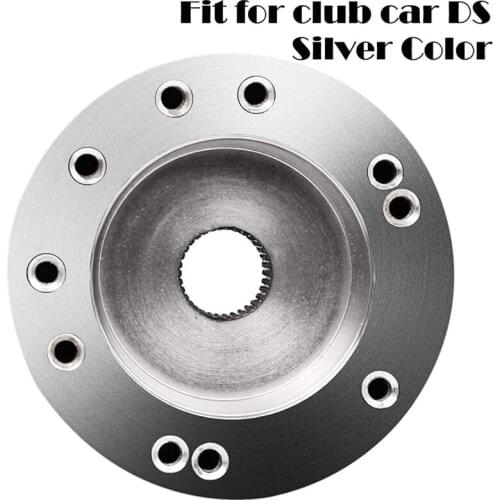 Club Car DS Golf Cart Steering Wheel Adapter Golf Steering Wheel Adapter for Club Car DS Golf Cart Silver