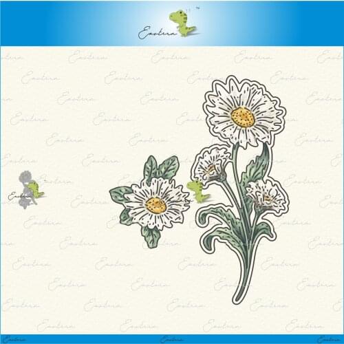 Daisy flower metal cutting dies 2021 new diy molds Scrapbooking Paper Making die cuts crafts
