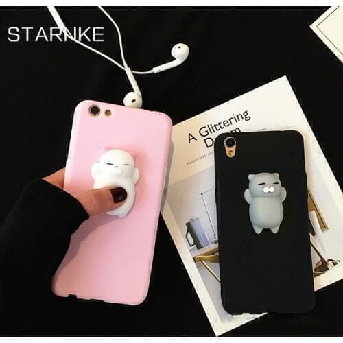 Squishy Silicone Case For Huawei P Smart 2021 2020 Plus 2019 P Smart Z S Mate 40 30 10 20 Pro Lite Cover Cute Cartoon Cat Coque