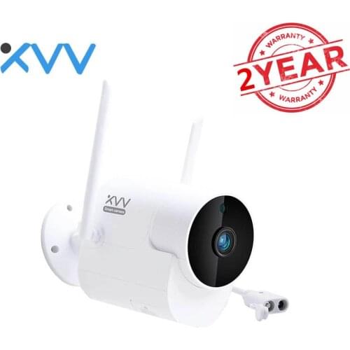 Xiaovv Outdoor Camera IP65 Waterproof Ultra Wide-Angle HD Quality Wireless WIFI High-Definition Night Vision MI Home APP