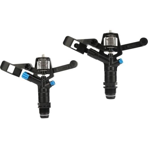 Garden irrigation 3/4" Male Thread Rotating Rocker Water Sprinkler 360 Degree Gardening Agriculture Lawn Grass Irrigation Nozzle