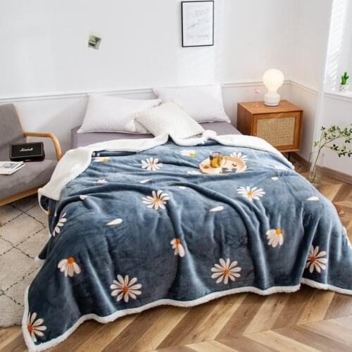 Super Soft Winter Blanket Fleece Blanket Flannel Blanket Thicken Warm Blanket