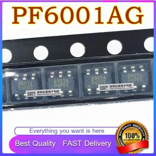 10Pcs/Lot New Original PF6001AG 6001A SOT23-6 Good Quality