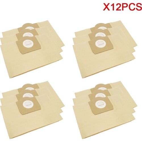 12pcs dust bags for vacuum cleaner for KARCHER WD3 WD3300 WD3.500P A2200-A2299 A2500-A2599 A2600-A2699 SE4002 K2201 F K2901 F