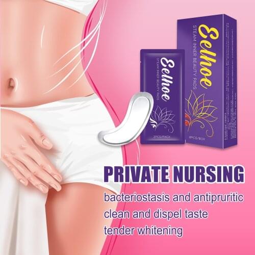 2 Patches=1 Bag Private Firming Care Pad Steam Inner Beauty Pads Women Private Part Care Pads Steam Inner Beauty Pads