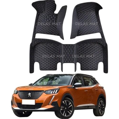 Car floor mats for peugeot 207 2008 308 407 partner 208 301 307 sw rifter 5008 508 sw 3008 accessories rcz 307 107 t9 607 206 c