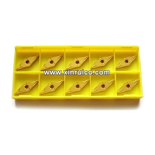 Free shipping 10pcs/lot VNMG160404-PF tungsten carbide cutting tools for steel, finishing machining