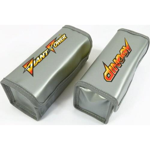 Giant Power Paotable Lipo battery Safe Sack Battery Safe Bag Square bag for 5000mah 6S battery 18.5x5.5x7cm
