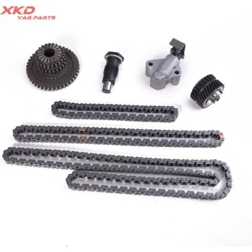 EA888 1.8T 2.0T Engine Timing Chain Set For V-W Je-tta Passat Tiguan Scirocco Tiguan AU-DI A3 S3 A4 S4 Q3 Q5 TT