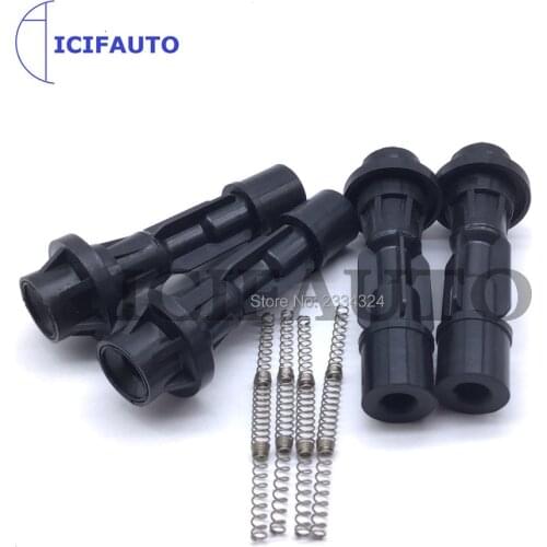 Ignition Coils Rubber Boot Pack With Spring For CX-7 MX-5 3 6 L3G2-18-100A L3G2-18-100B L3K9-18-100B L3G2-18-100B9U 6M8G-12A366