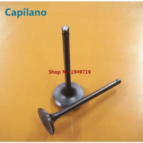 Motorcycle KBB200 engine valve include inlet outlet valve stem (intake exhaust) durable for 200cc KBB 200 spare part