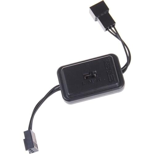 PC Cooling Fan 3 Pin 3-Speed Adjustable(70% 85% 100%)Speed Control Controller