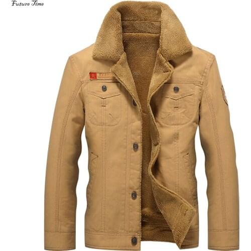 M-5XL men jacket coats brand clothing autumn jackets Fashion mens bomber jacket thick warm winter outwear male military C1427