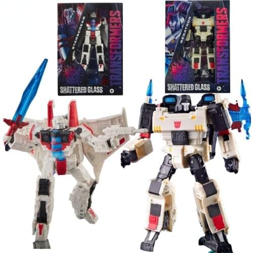 Hasbro Original Transformers SS86 Shattered Glass Starscream Megatron Autobot Toy Hobby Collection Gift