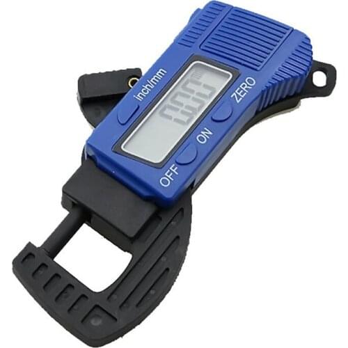 0-12.7mm Plastic Digital Thickness Caliper Micrometer Gauge