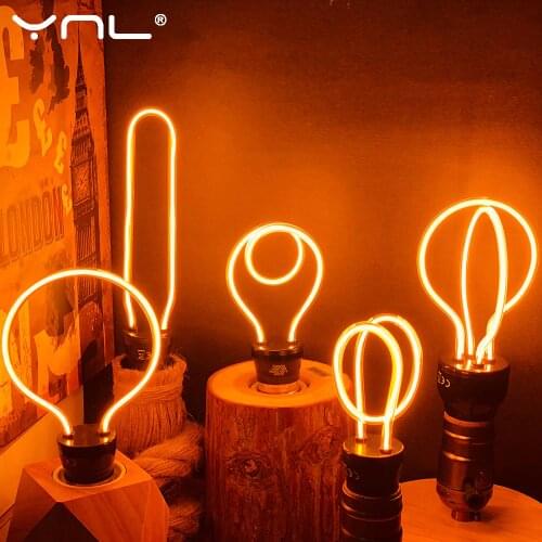 New E27 LED Bulb Edison Strip Novelty Decoration Light Bulb AC220V 4W 4.5W 8W Bombillas LED Lamp Holiday Lights Christmas Lamp