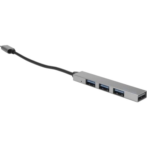 Type-C To 4 Usb Hub Expander Ultra-Thin Mini Portable 4-Port Usb 3.0 Hub Usb Power Interface For Mac-Book Laptop Tablet Computer