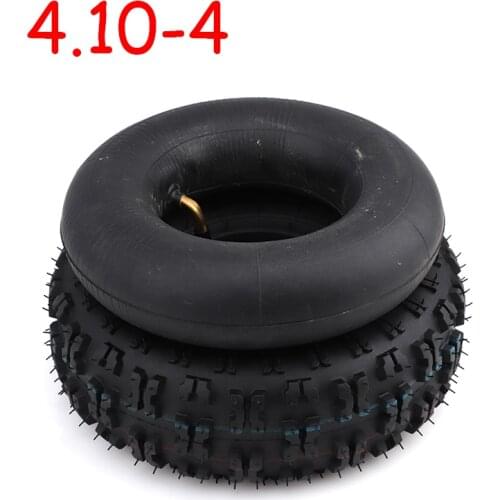 4.10/3.50-4 Tire Universal 4.10-4 4" Tyre fits Go Kart 47cc 49cc Chunky ATV Quad off-road 3.50-4 tire