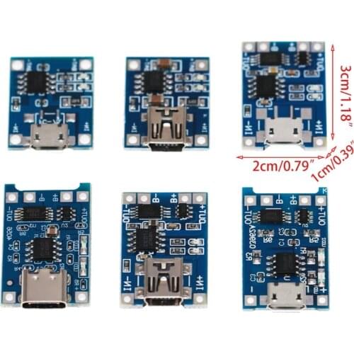 YYDS 20 Pieces TP4056 Charging Module Battery Charging Board