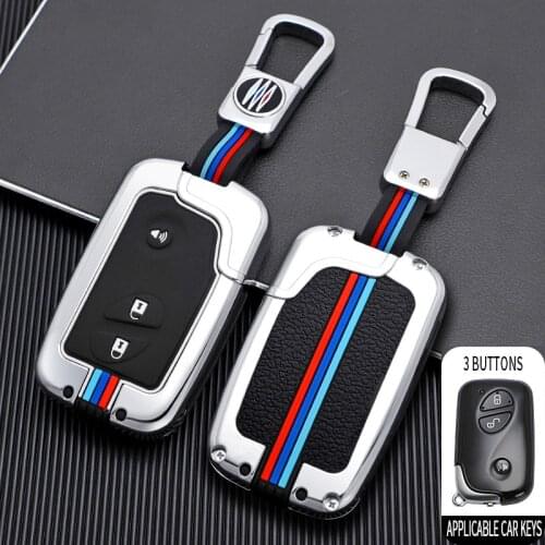 1pcs Zinc Alloy Key Cover Case for Lexus CT200H ES350 GS300 GS350 GS430 GS450h GS460 GX460 LX570 RX350 RX450h RX400h RX330