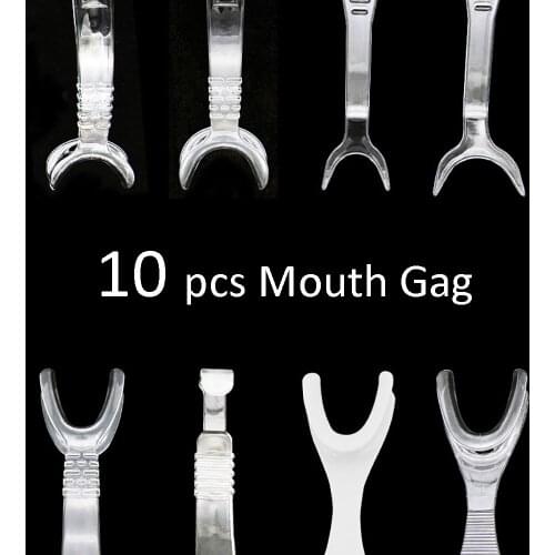 10 pcs Dental Mouth Gag Opening Device For Lip Angle Retractor Oral Cavity Mouth Opener Dental Clinic Tools Dentist Material