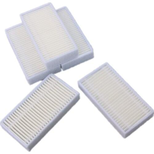5 pieces/lot Robot Vacuum Cleaner Hepa filter for Deik mt 820 robotic vacuum cleaner parts accessories