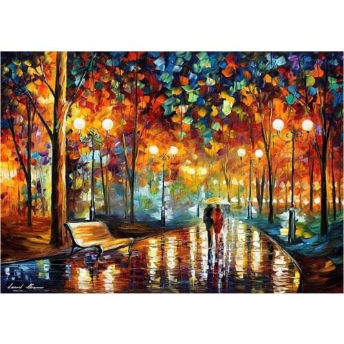 5D DIY diamond painting home decoration landscape round diamond mosaic handmade