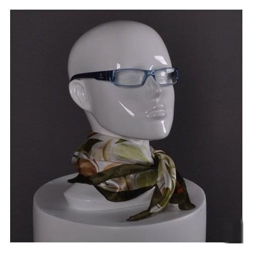 Free Shipping!! High Quality Gloss White Female Head Mannequin Head Model On Sale